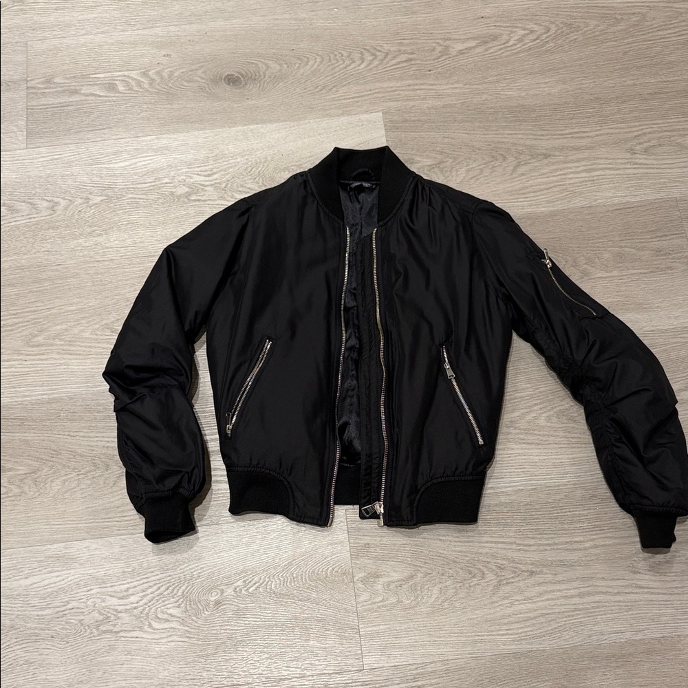 Topshop Nylon Bomber Jacket - image 3